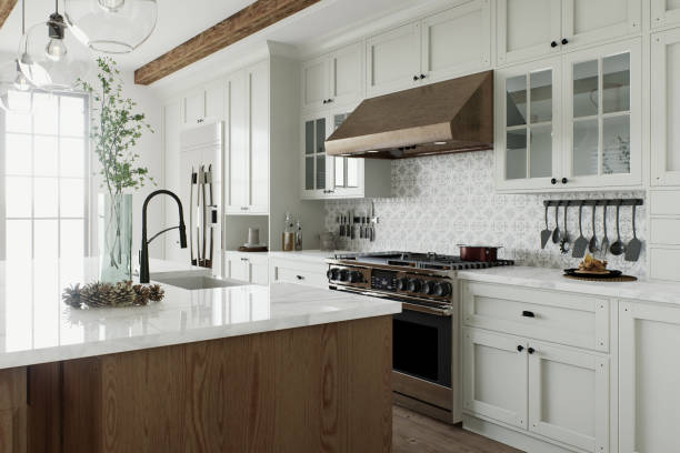 Hardwood kitchen floor Plano